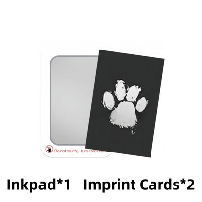 Baby Handprint and Footprint Kit Safe Non-Toxic Ink Pads Clean Inkless Touch Pet Paw Print Ink Kits with