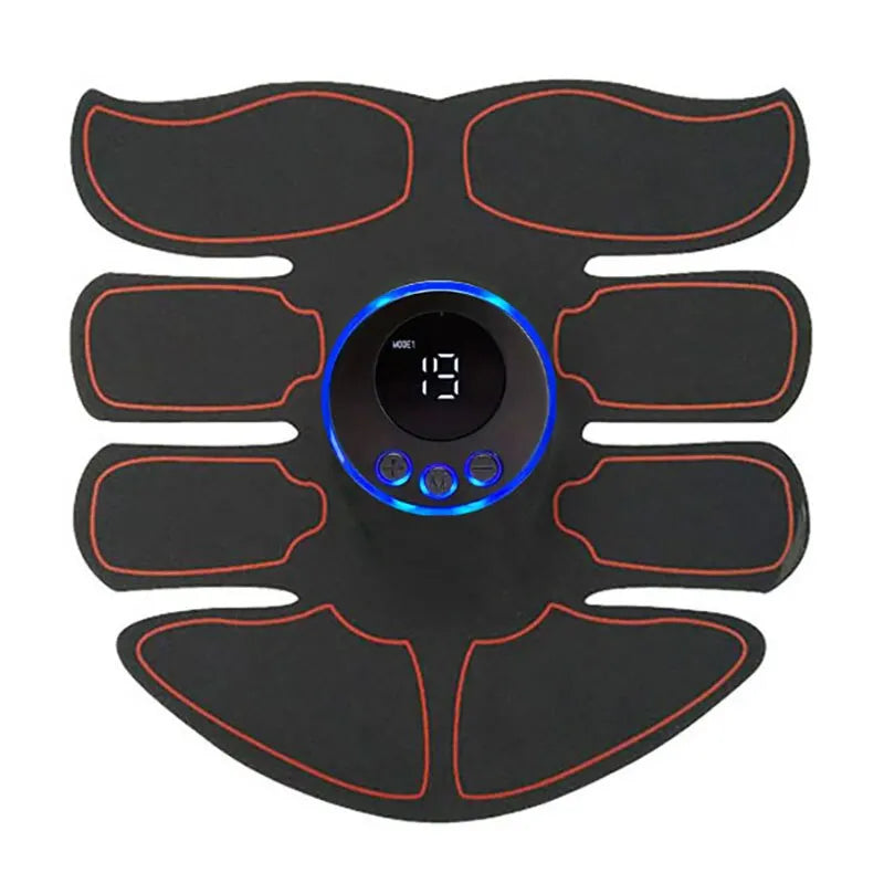 Abdominal Muscle Massager Fitness ABS Arm Training Patches Muscle Exercise Instrument USB Charging Home Men