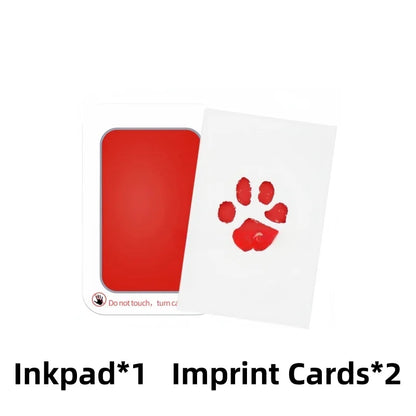 Baby Handprint and Footprint Kit Safe Non-Toxic Ink Pads Clean Inkless Touch Pet Paw Print Ink Kits with